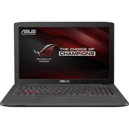 Asus ROG Strix GL753V 17" Core i7 2.8 GHz - SSD 768 GB - 16GB - NVIDIA GeForce GTX 1050 Ti AZERTY - Frans