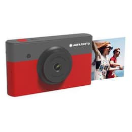 Instant camera Realipix Mini S - Zwart/Rood + Agfaphoto Agfaphoto 25.4 mm f/2.2 f/2.2