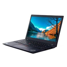 Lenovo ThinkPad T470S 14" Core i5 2.4 GHz - SSD 128 GB - 4GB QWERTY - Engels