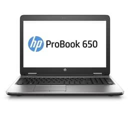 HP ProBook 650 G2 15" Core i5 2.4 GHz - SSD 256 GB - 8GB AZERTY - Frans