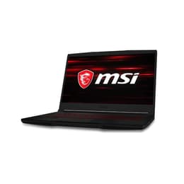 MSI GF63 15" Core i7 2.2 GHz - SSD 512 GB - 16GB - NVIDIA GeForce GTX 1650 AZERTY - Frans