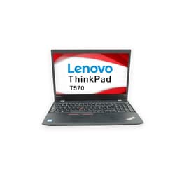 Lenovo ThinkPad T570 15" Core i5 2.5 GHz - SSD 512 GB - 16GB QWERTY - Deens