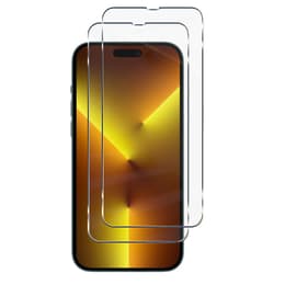 Beschermend scherm iPhone 14 Pro Gehard glas - Gehard glas - Transparant