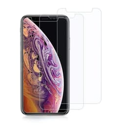 Beschermend scherm iPhone XS MAX Gehard glas - Gehard glas - Transparant