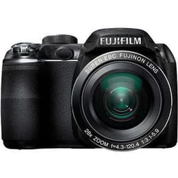 Compactcamera FinePix S3400 - Zwart + Fujifilm Super EBC Fujinon Lens 28X Zoom f/3.1-5.9 f/3.1-5.9