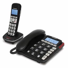 Thomson TH540DRBLK Vaste telefoon