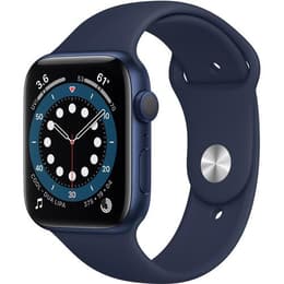 Apple Watch Series 6 (2020) GPS 40 mm - Aluminium Blauw - Sportbandje Blauw