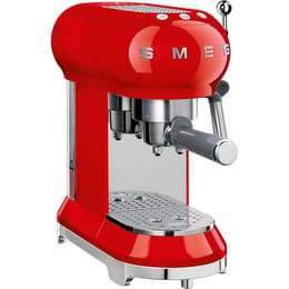 Koffiezetapparaat Compatibele Nespresso Smeg expresso ECF01RDEU 1,0000L - Rood