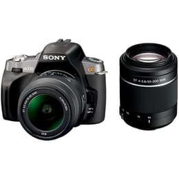 Reflex Alpha 230 - Zwart + Sony DT 18-55mm f/3.5-5.6 SAM + DT 55-200mm f/4-5,6 SAM f/3.5-5.6 + f/4-5.6