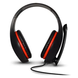 Pro-H5 gaming Hoofdtelefoon - bedraad microfoon Zwart/Rood